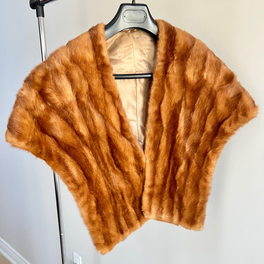 Elegant Brown Fur Women's Jacket